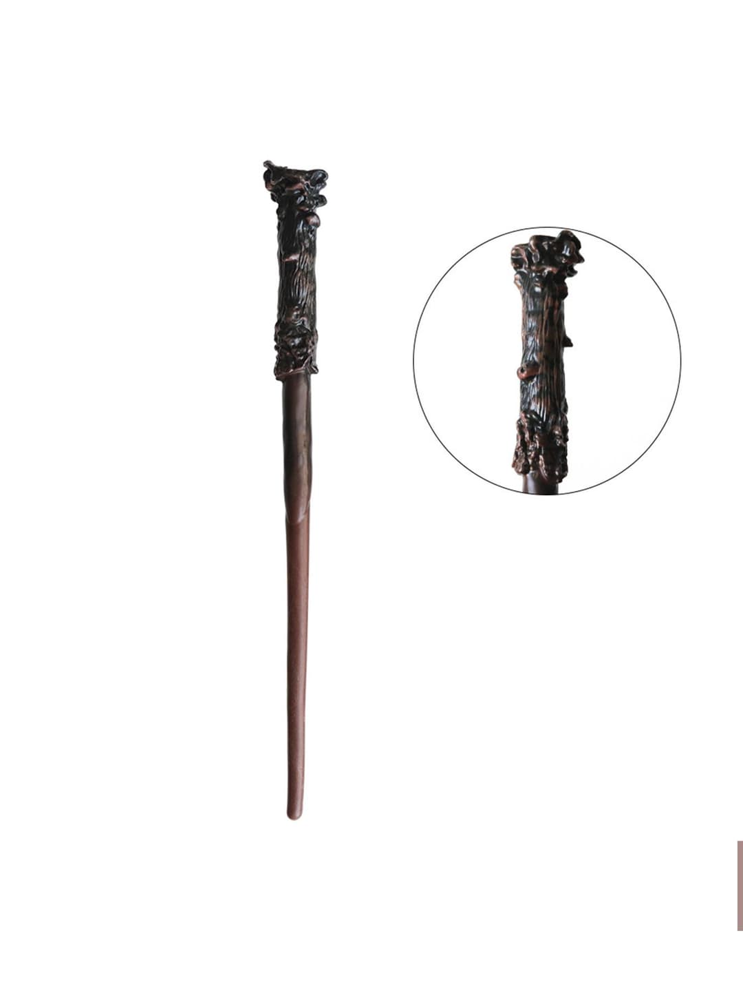 1pc Unisex Carved Vintage Magic Costume Wand For Costume Party Halloween