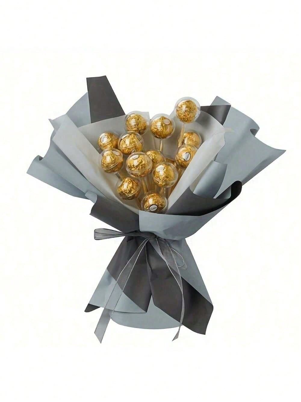 20pcs Chocolate Cup Valentine's Day Bouquet Accessories Packaging DIY Chocolate Packaging Chocolate Cup Chocolate Packaging Shell Birthday Gift Packaging Holiday Gift Packaging Valentine's Day Chocolate Packaging Material