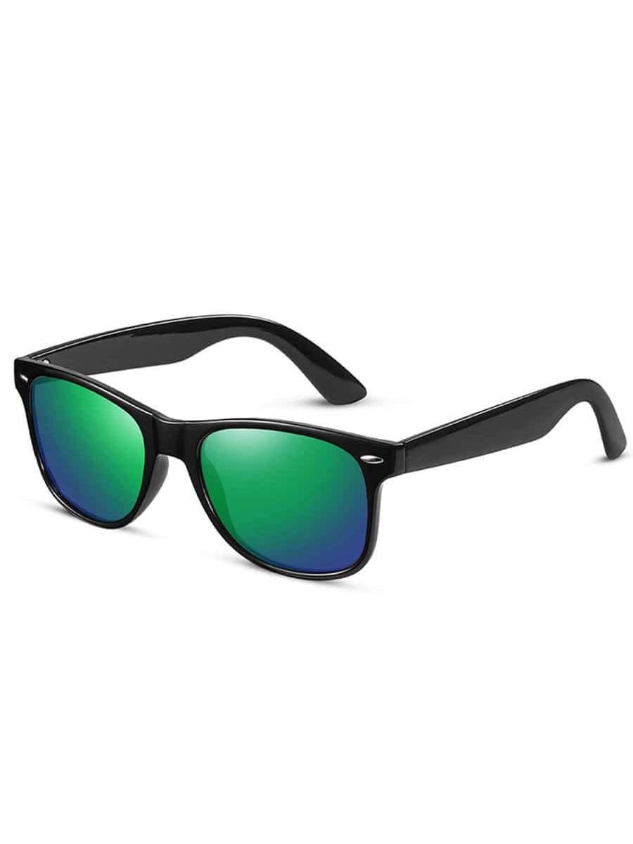 1pc Unisex Oval-Shaped Retro Fashion Glasses, Suitable For Fashion Outfits And Outdoor Activities