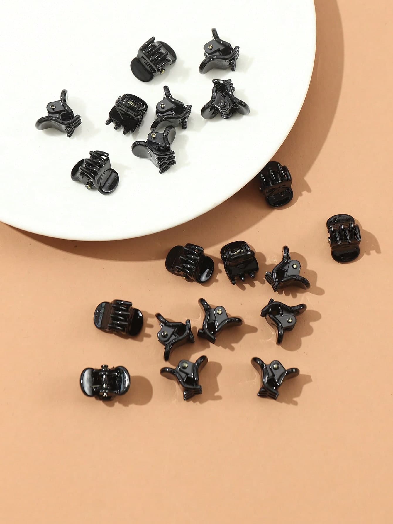 20pcs Solid Hair Claw
