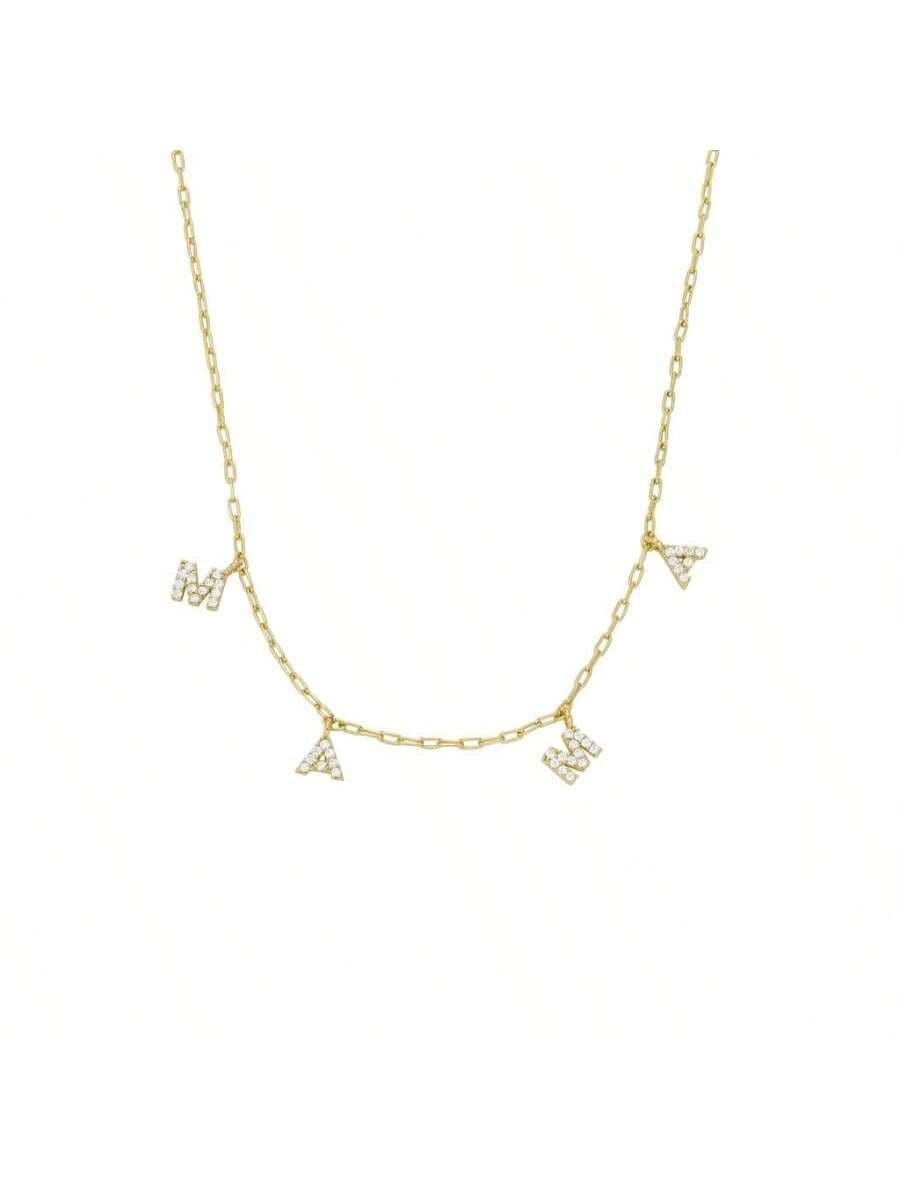 Fossil Women's Hazel Gold-Tone Brass Chain Necklace