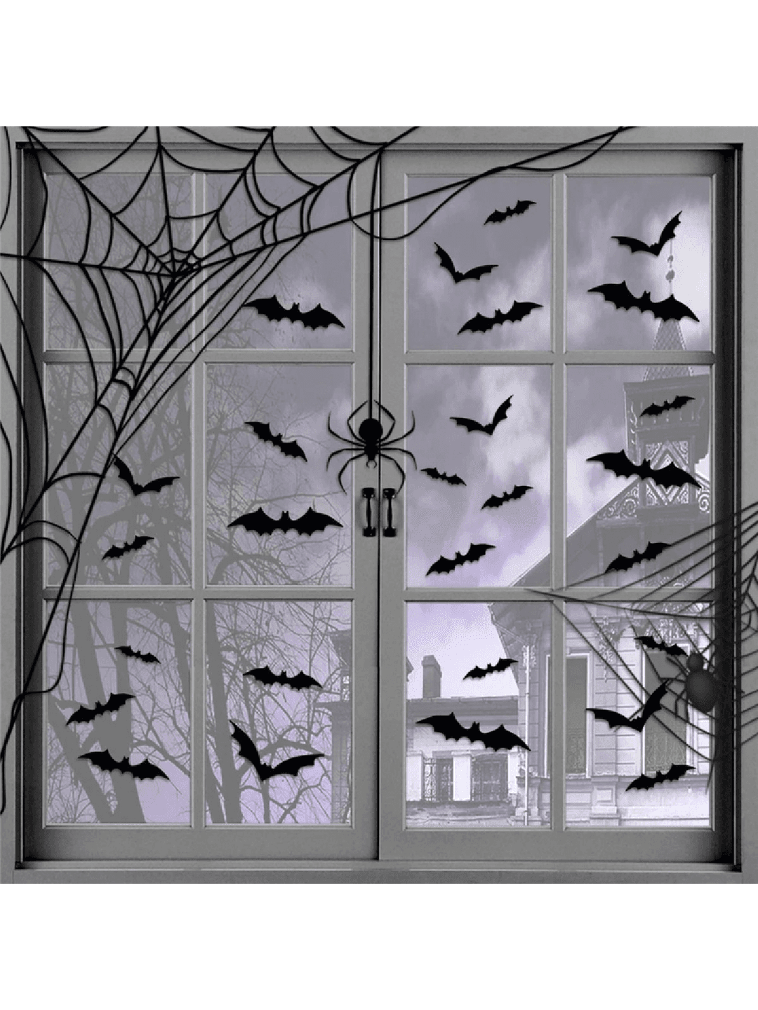 36 Pieces, 3D Black PVC Bat Halloween Decoration - Scary Decorative Prop For Bar Room, Wall Sticker - Great For Halloween Parties And Supplies, Weird Stuff