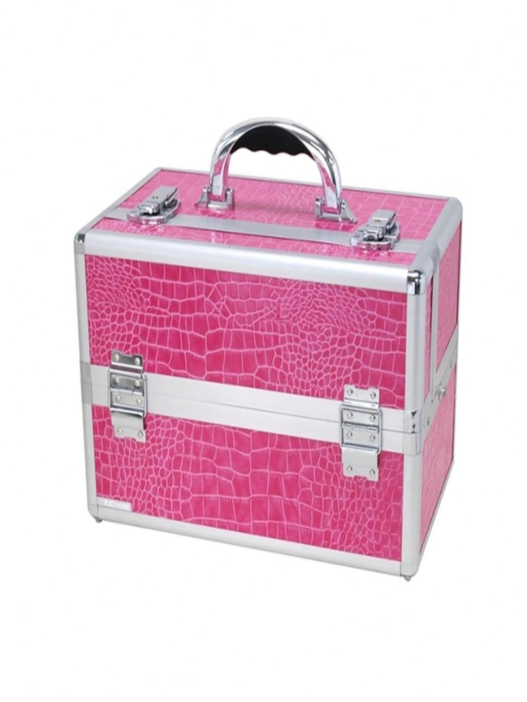 Unbeatablesale TZ Case TC-07 PA Mini Pro Cosmetic Case, Pink Alligator