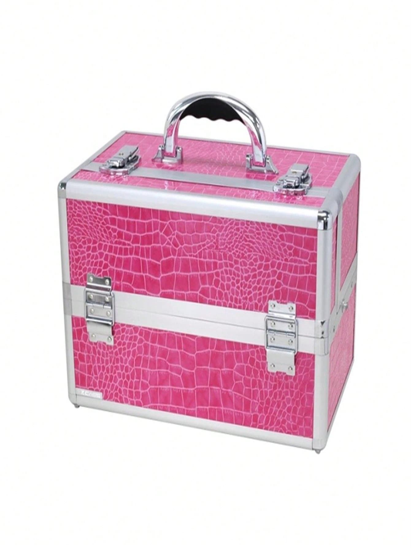 Unbeatablesale TZ Case TC-07 PA Mini Pro Cosmetic Case, Pink Alligator