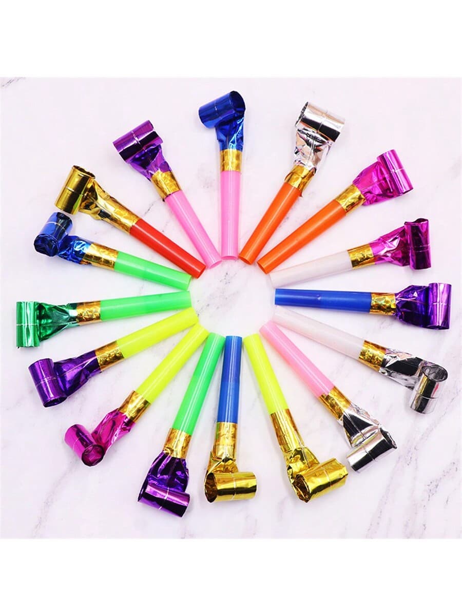 20pcs Dragon Whistle For Christmas Party To Make Fun Of Creative Blow Rolls, Party Props