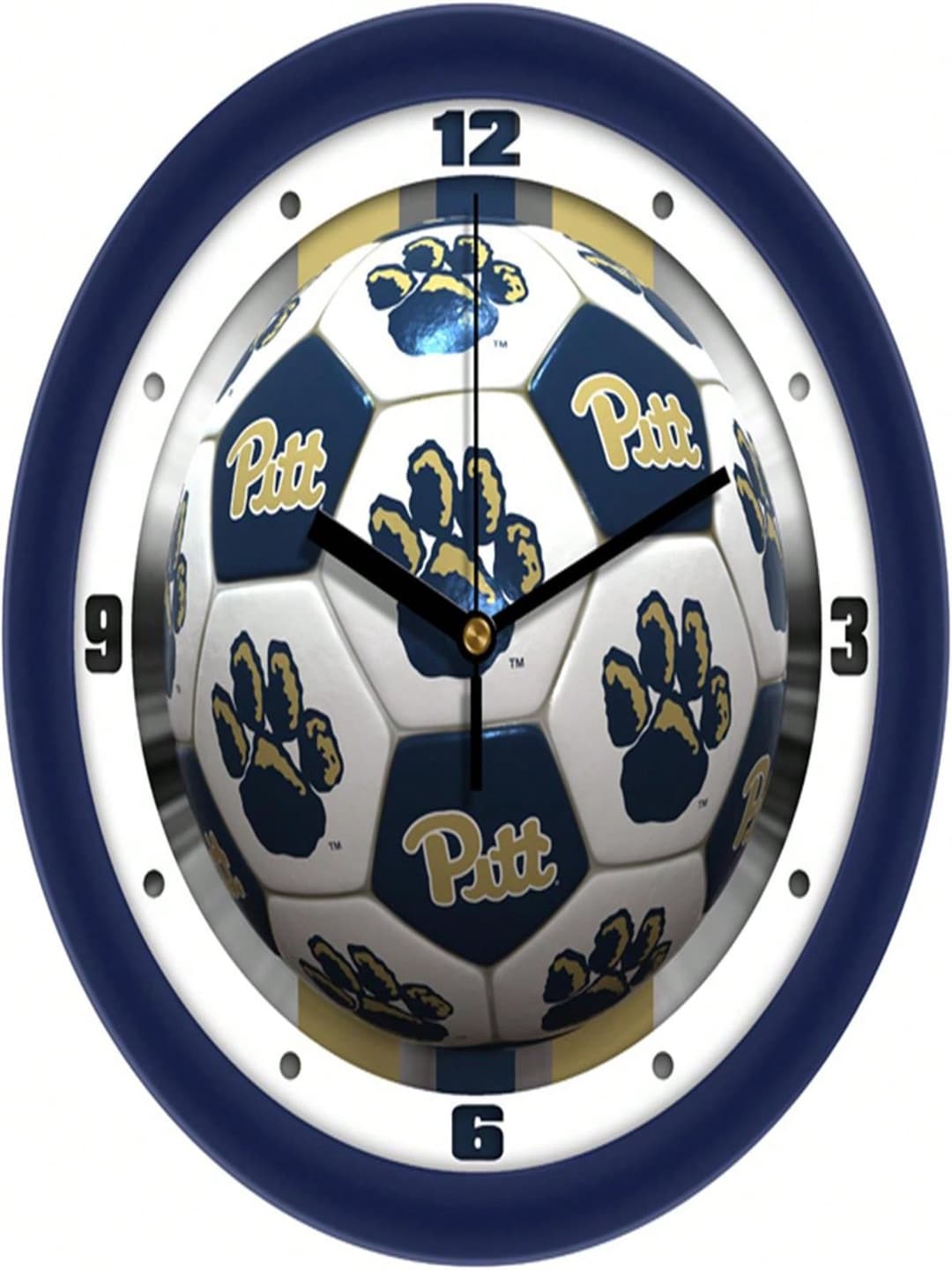 Unbeatablesale Suntime ST-CO3-PIP-SCWCLOCK Pittsburgh Panthers Soccer Wall Clock