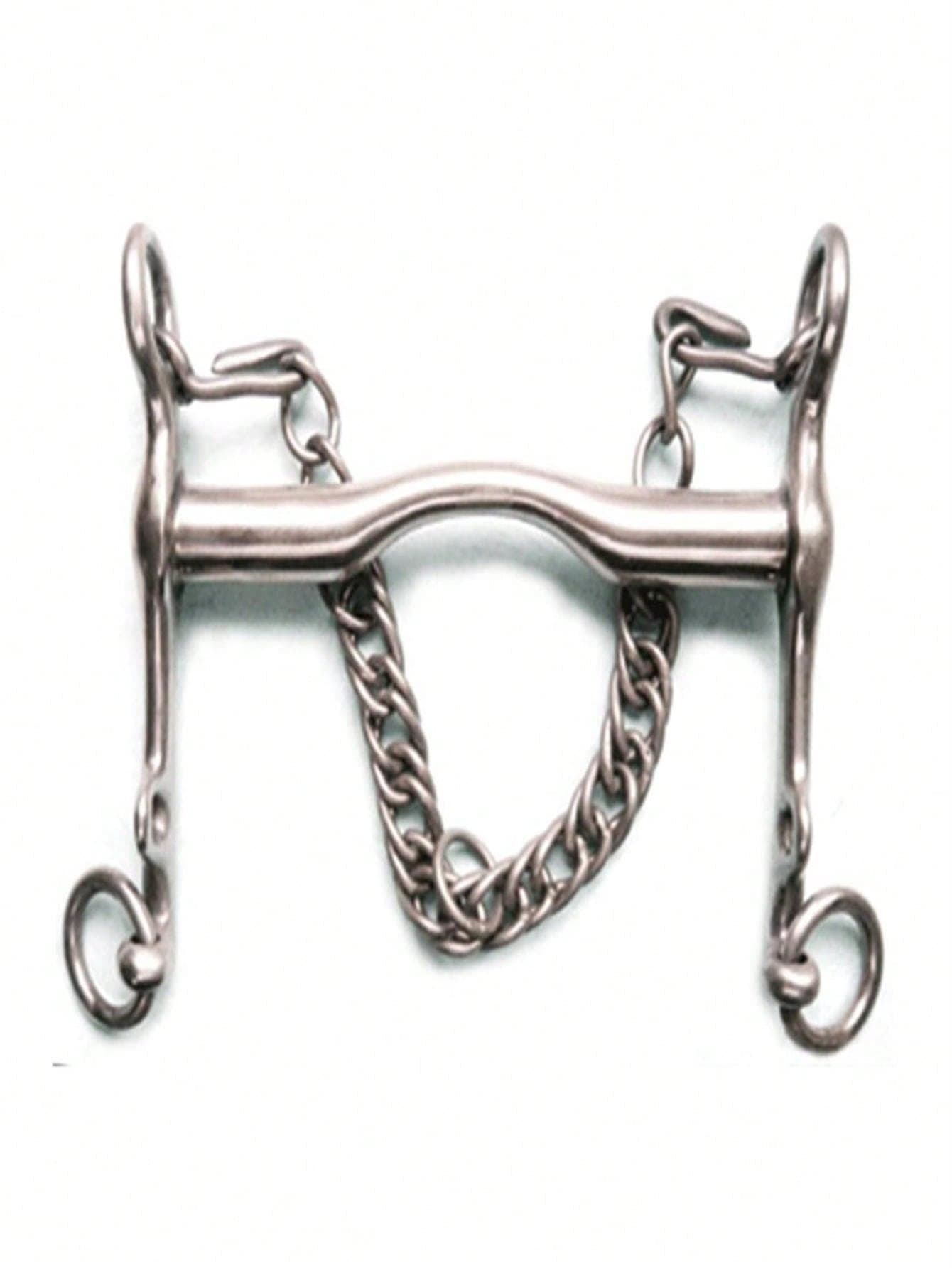Unbeatablesale Jacks 20119-5-1-4 German Silver Low Port Weymouth Bit - 5.25 In.