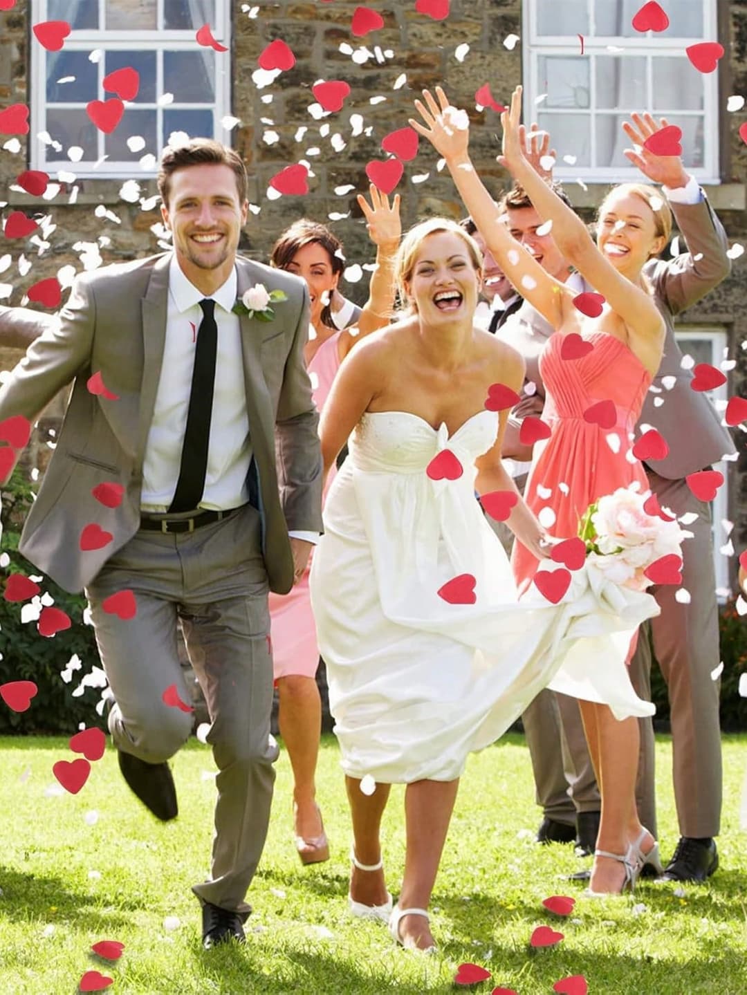 1500pcs White Paper Confetti, 15g Heart-Shaped Paper Shreds, Wedding Venue Throw Decor, Valentine's Day Decoration, Suitable For Wedding Party, Holiday, Home Dining Table Decor