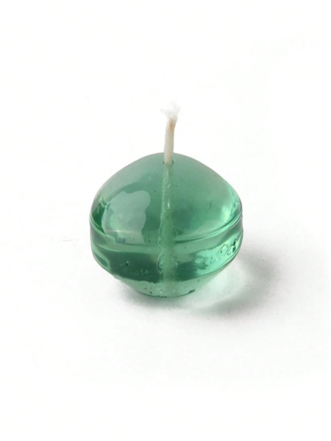 Unbeatablesale 1.75 In. Clear Gel Floating Candles, Aqua - 12 Piece Per Box
