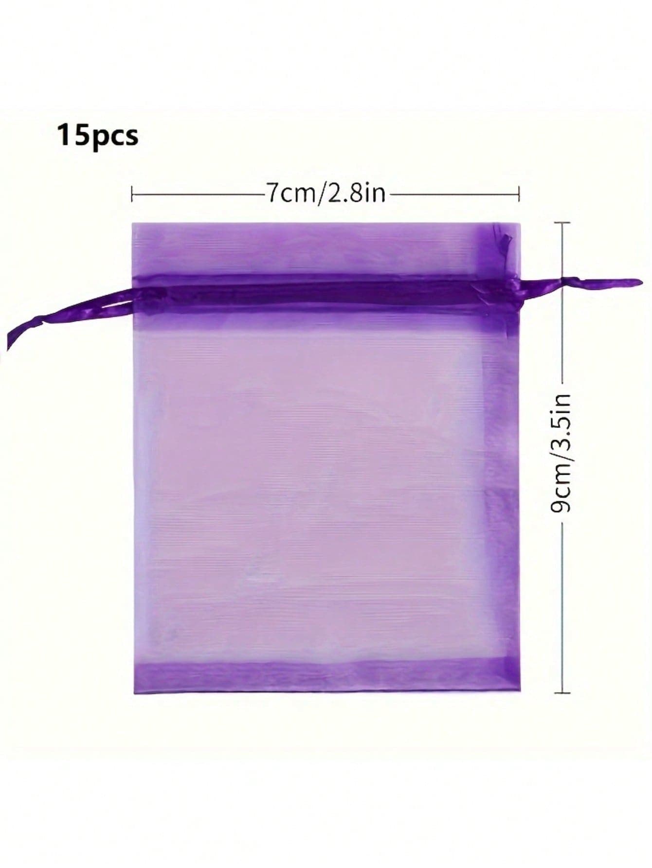 1 Set Of 15pcs Lavender Fragrance Bags, Butterfly Decor - Cloth Gift Bags For Cars, Closets & Home - Suitable For Birthdays, Holidays & Gifts - Bags With Purple Leaves Theme