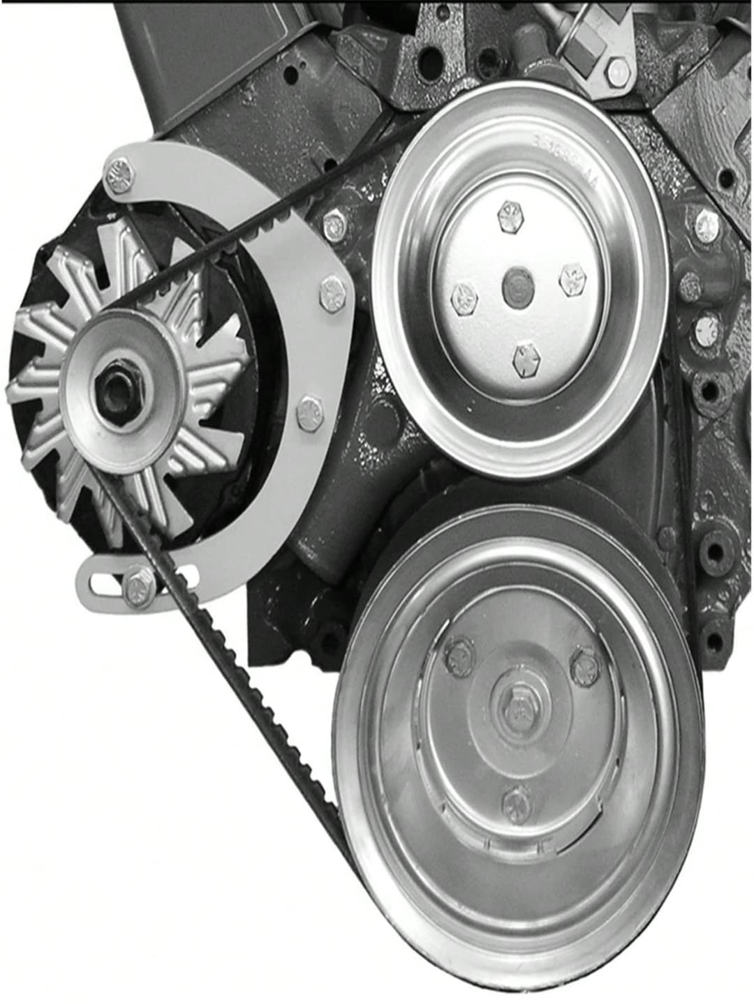 Unbeatablesale 215R Alternator Bracket For Small Block Chevy Long Water Pump, Right Hand Mid-Mount