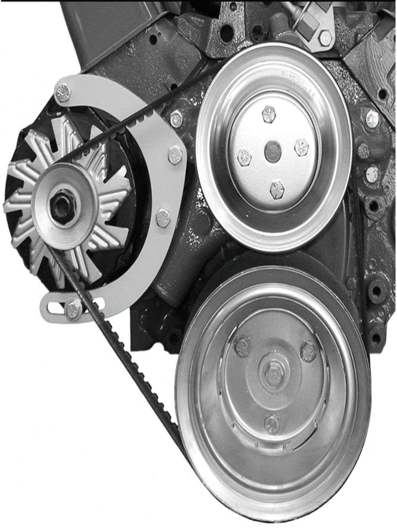 Unbeatablesale 215R Alternator Bracket For Small Block Chevy Long Water Pump, Right Hand Mid-Mount