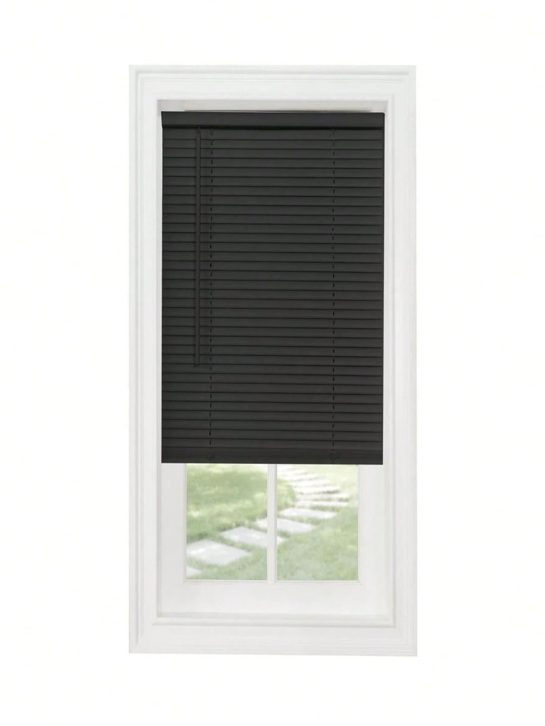 Unbeatablesale 31 X 64 In. Cordless GII Morningstar 1 In. Mini Blind, Black