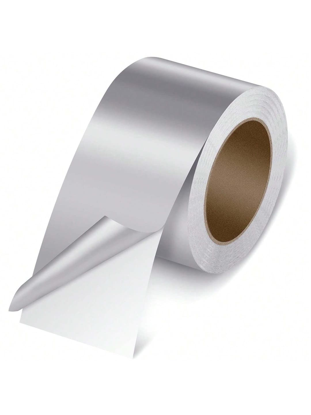 1 Roll 1.18in X 32.8ft Aluminum Foil Tape , Oil-Proof Tape For Kitchen Stoves,Caulk Strip,High Temperature Resistant Aluminum Foil Tape,Self Adhesive Waterproof Repair Duct Tape For Bathtub Bathroom Shower Toilet Kitchen Sink Basin Edge And Wall Sealing, Kitchen Bathroom Accessory