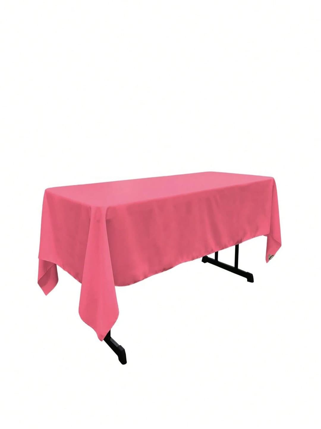 Unbeatablesale TCpop60x120-HotPinkP38 Polyester Poplin Rectangular Tablecloth, Hot Pink - 60 X 120 In.
