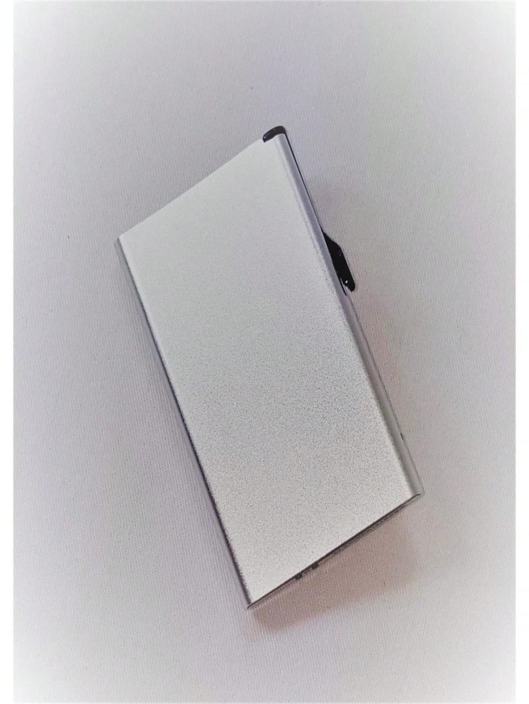 Unbeatablesale Jiallo 11750 Credit Card Holder RFID Blocking Aluminum Business Card Holder Pop-Up Card Case