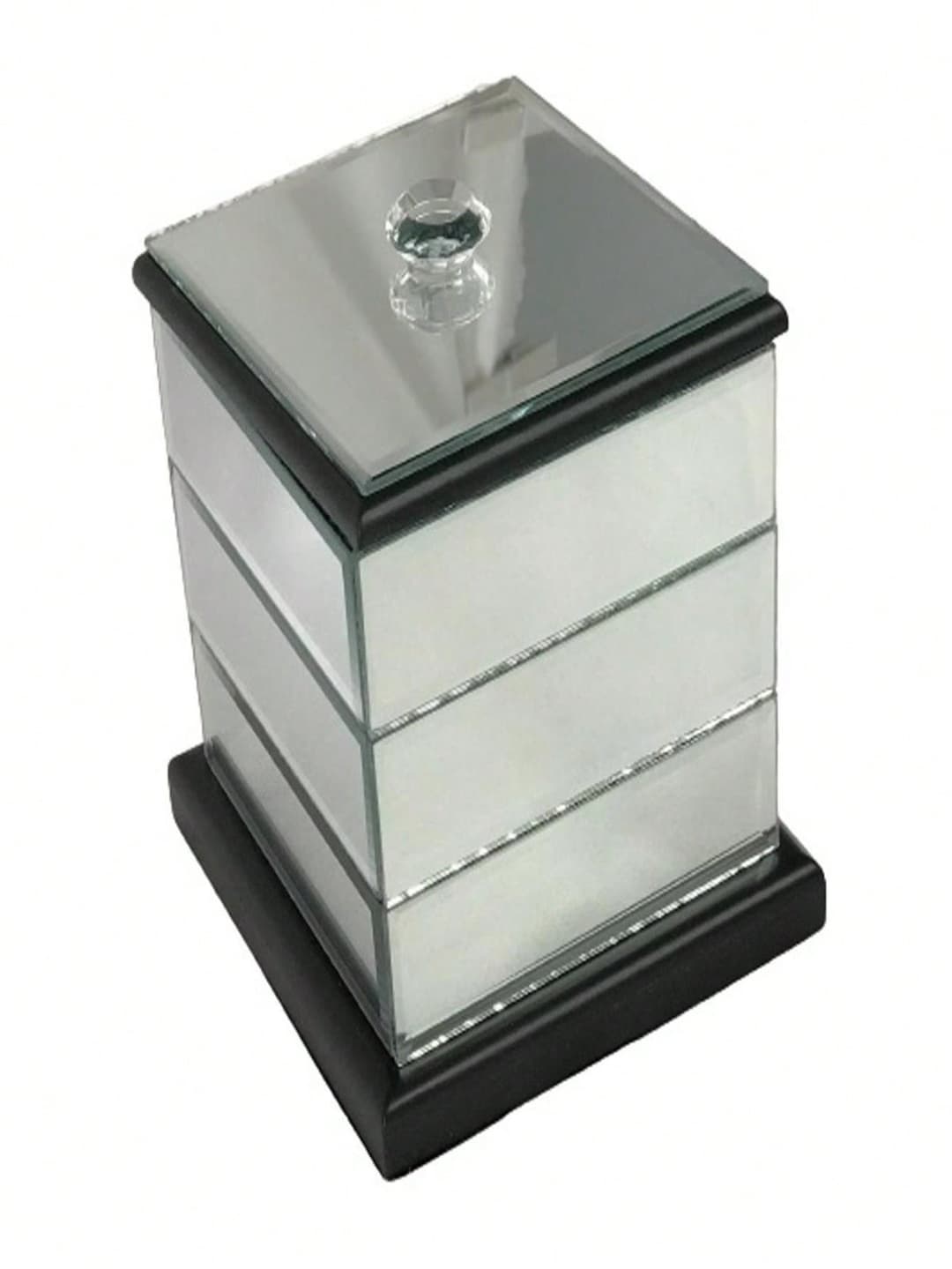 Unbeatablesale Jiallo 33016 Mirrored Jewelry Organizer 3 Compartments