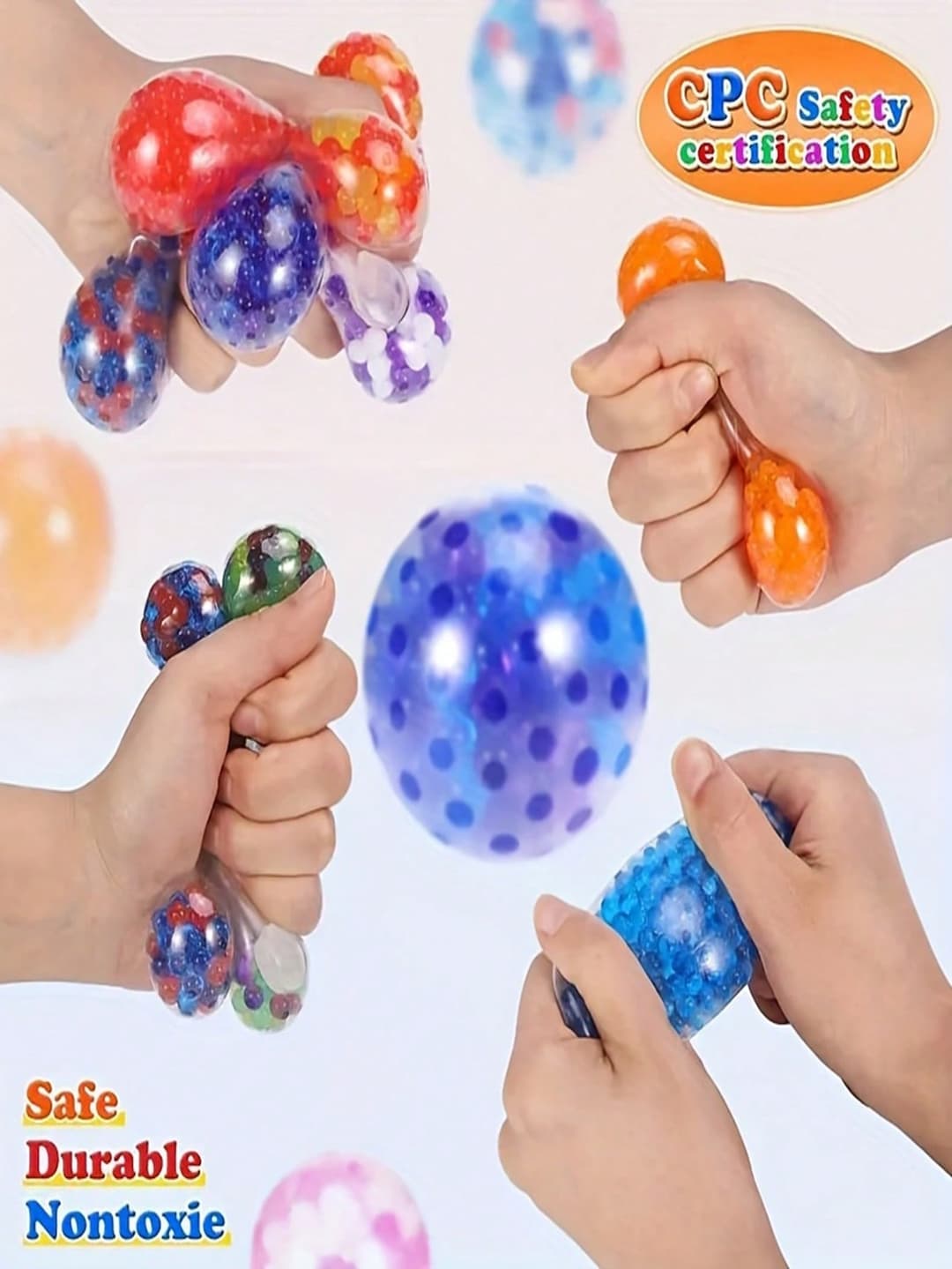 15, Stress Balls: Soft Stress Balls, Small Sensory Balls, Adult Stress Reducers, Classroom Prizes, Candy Bag Fillers, Sensory Toys - Perfect For Halloween, Christmas, Thanksgiving Gifts