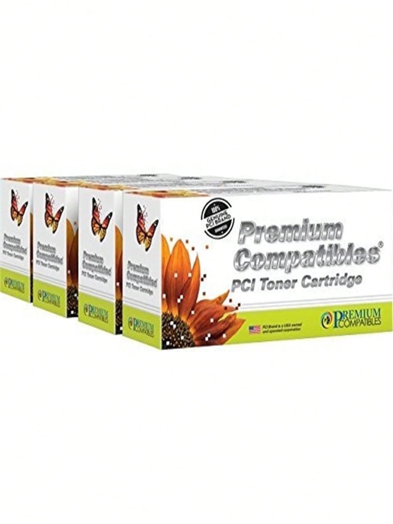 Unbeatablesale PCI Brand New Compatible Dell 1230C Bundle B M C Y Toner Ctg 4 Pack For Dell 1230 1230C 1235 1235CN