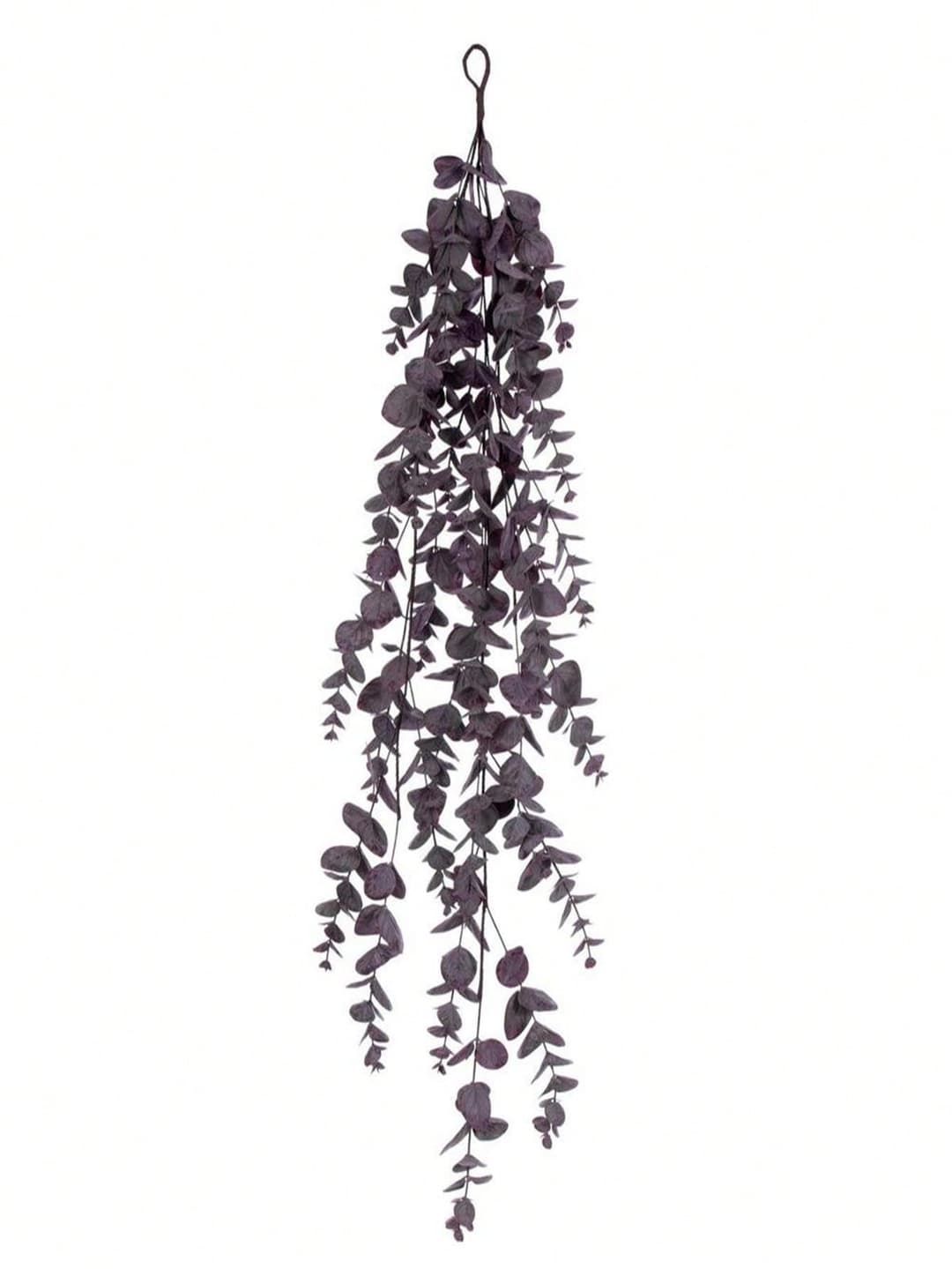 Unbeatablesale 36 In. Spiral Eucalyptus Vine Artificial Flower Leaf,; Burgundy
