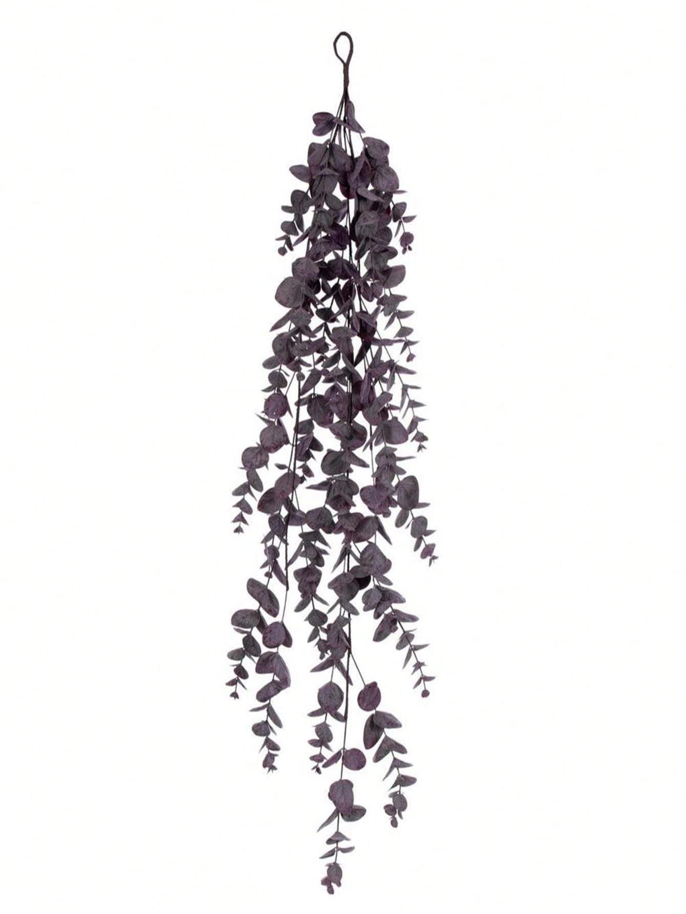 Unbeatablesale 36 In. Spiral Eucalyptus Vine Artificial Flower Leaf,; Burgundy