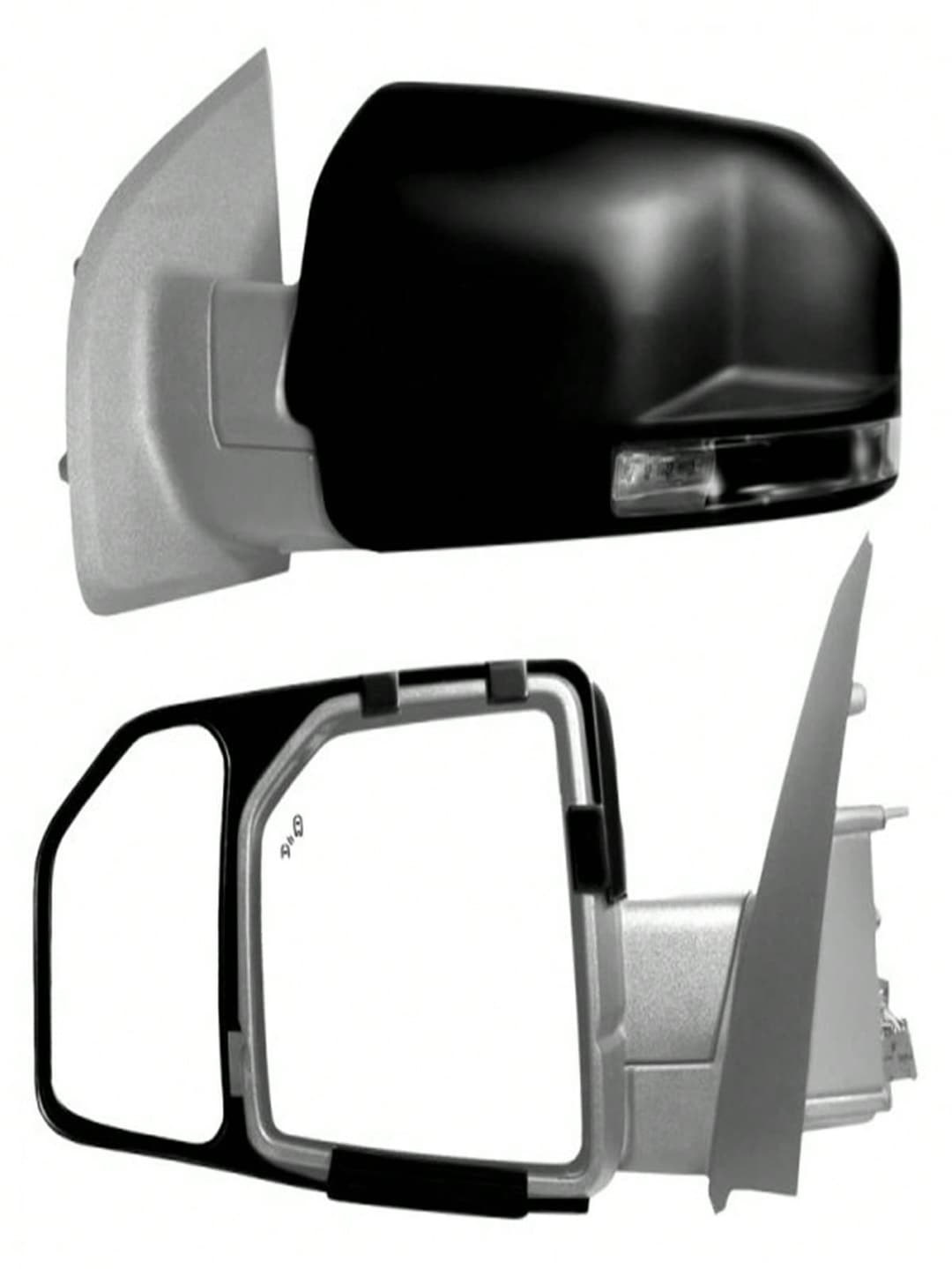 Unbeatablesale K-Source KSI81850 Snap & Zap Towing Mirror Extension Set With Storage Bag