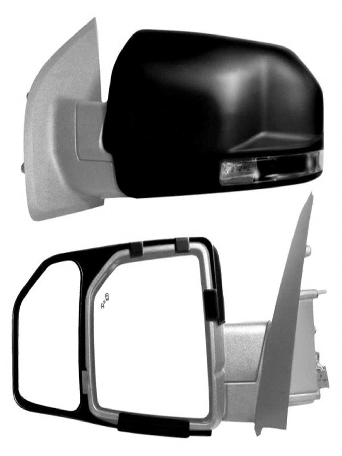 Unbeatablesale K-Source KSI81850 Snap & Zap Towing Mirror Extension Set With Storage Bag