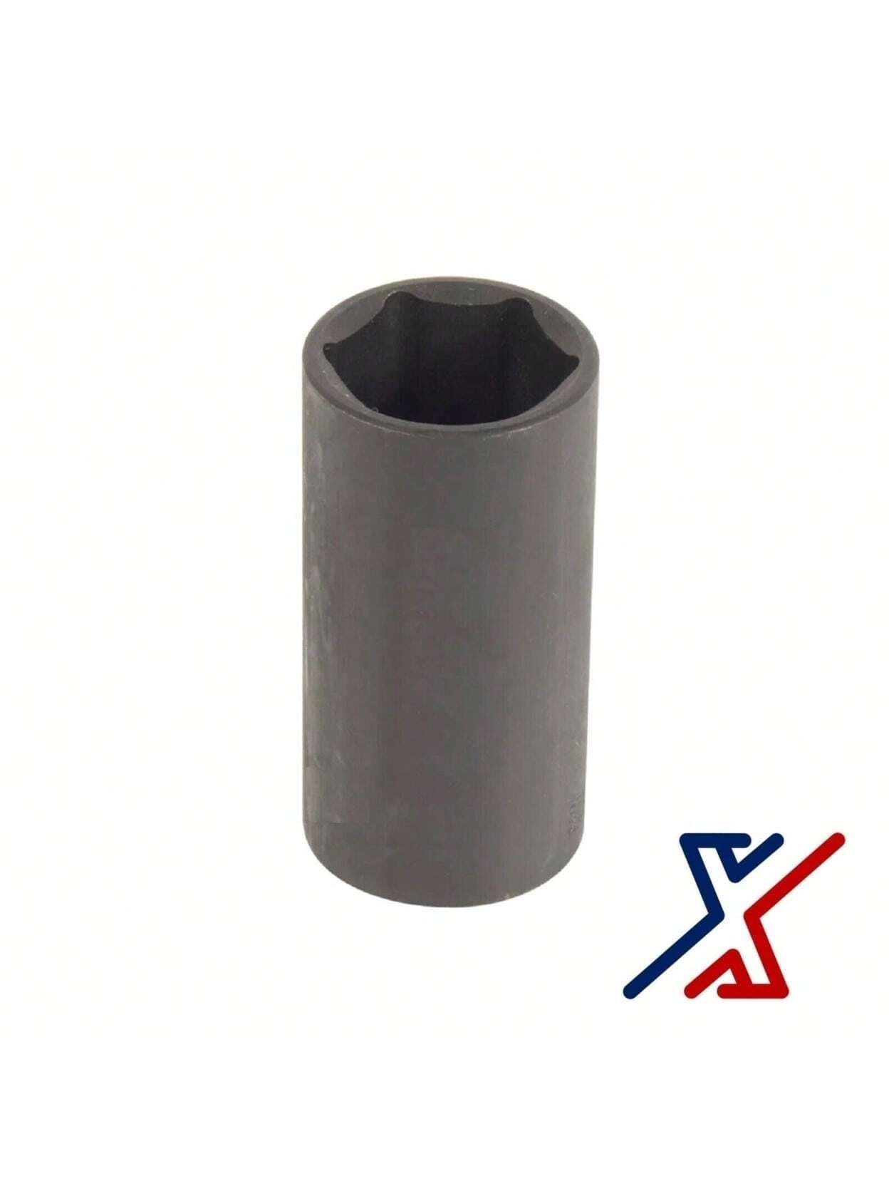 34 Mm. X 1/2" Drive 6 Point Deep Impact Socket Spindle Axle Nut By X1 Tools