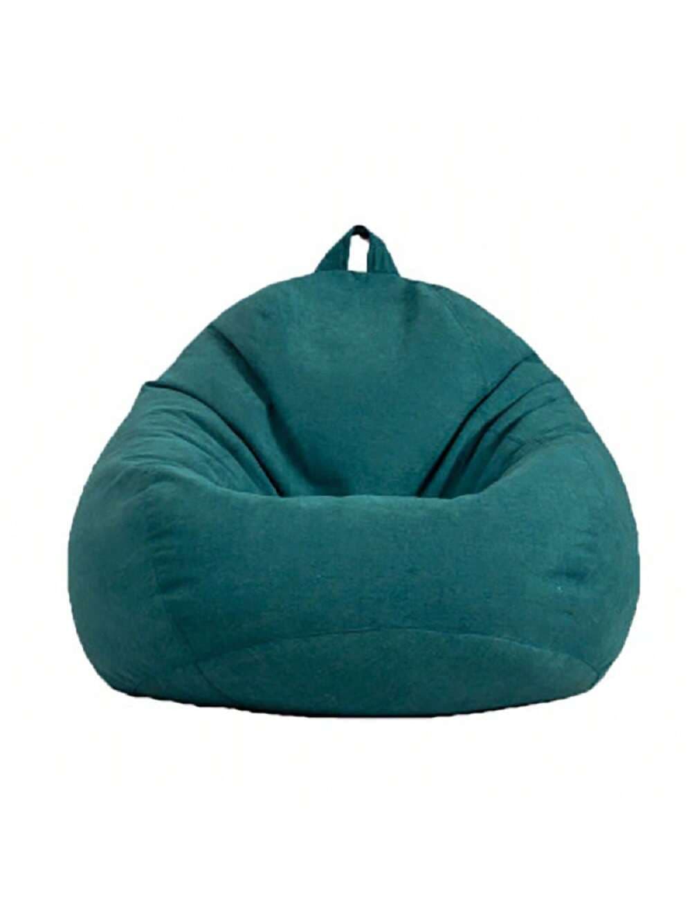 1pc Sofa Cover Only, Price For Cover Only, Excluding Filler, Overseas Slipcover For Slouchy Bean Bag Tatami Single Living Room Furniture Bean Bag, Leisure Beanbag