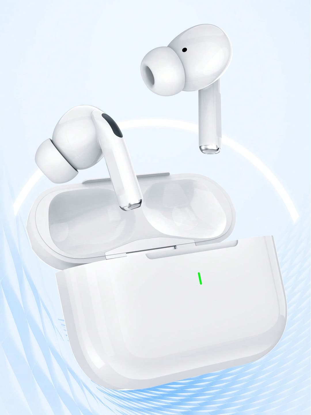 TWS Wireless Headphones Headphones Earbuds - Unrivaled True Wireless Freedom Ergonomic Design For Ultimate Comfort HIFI Sound With Dolby Bass, ACC Stereo HD Calling And - Compatible With Android And IPhone, Ideal For Sports And Music Lovers!