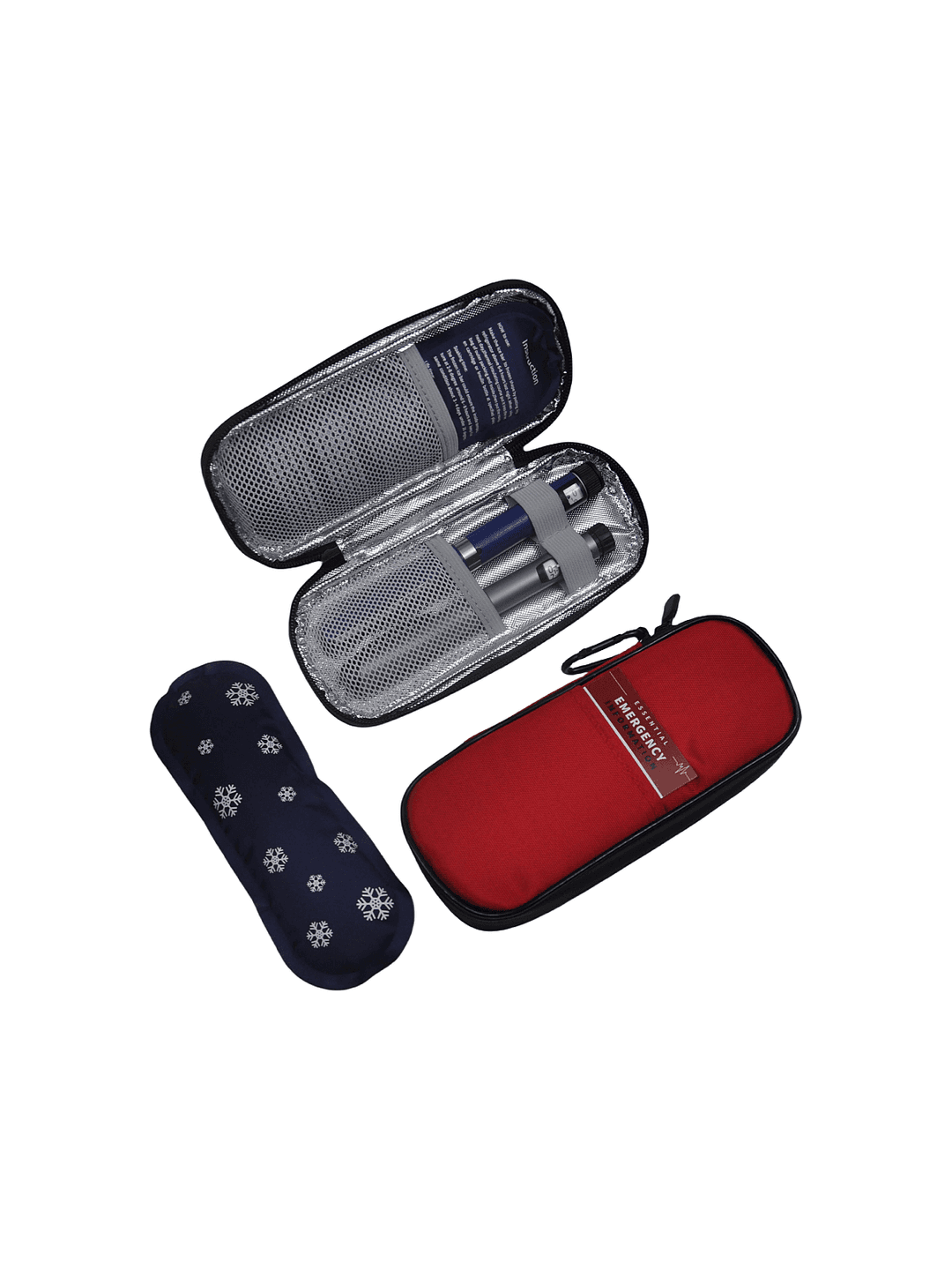 Insulin Ice Bag Refrigeration Bag Outdoor Convenient Refrigeration Insulation Insulin Storage Bag Travel Emergency Bag Camping Medical First Aid Kit First Aid Medical Bag Emergency Kit Bag